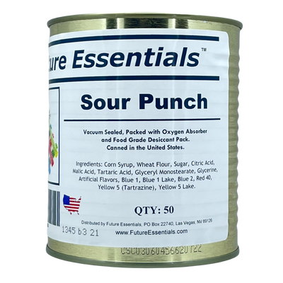 Future Essentials Fifty (50) Sour Punch Twists