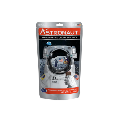 Astronaut Neapolitan Ice Cream Sandwich, Freeze Dried