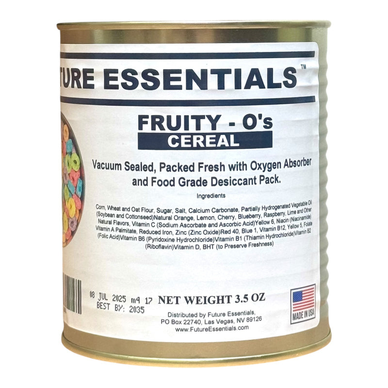 Future Essentials Fruity-O's Cereal