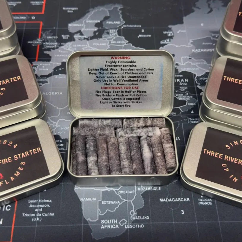 24 Pack Fire Plugs - Incredibly Flammable Infused Tinder