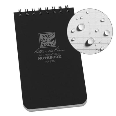 3 x 5 Top Spiral Notebook
