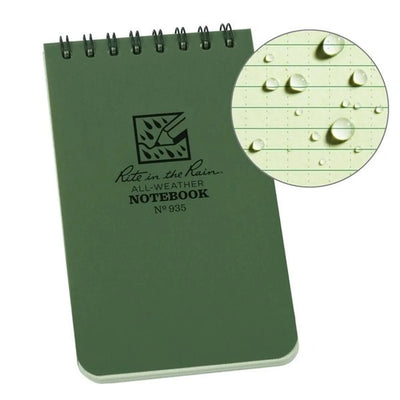 3 x 5 Top Spiral Notebook