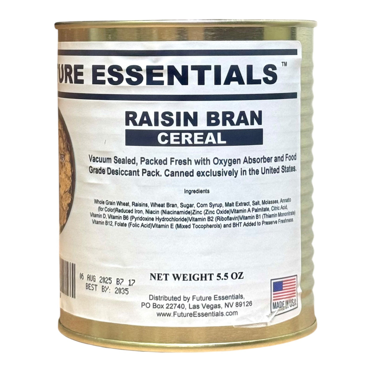 Future Essentials Raisin Bran Cereal – The Survival Games