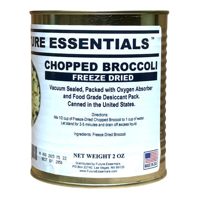 Future Essentials Freeze Dried Chopped Broccoli
