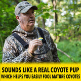 Coyote Pup in Distress Mouth Call