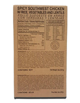 Case of 12 Single Complete MRE Meals – Standard Variety without Heaters