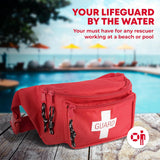 72-Piece First Aid Fanny Pack Kit with Adult & Infant CPR Masks