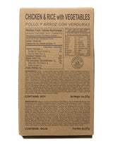 MRE Meals – without Heaters