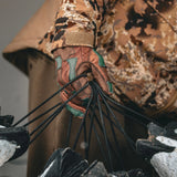 D7PB - Platte Basin Leather Hunting Glove - Retro Camouflage