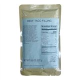 MRE Entree - Beef Taco Filling