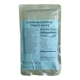MRE Entree - Elbow Macaroni in Tomato Sauce