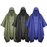 3 In 1 Outdoor Military Poncho