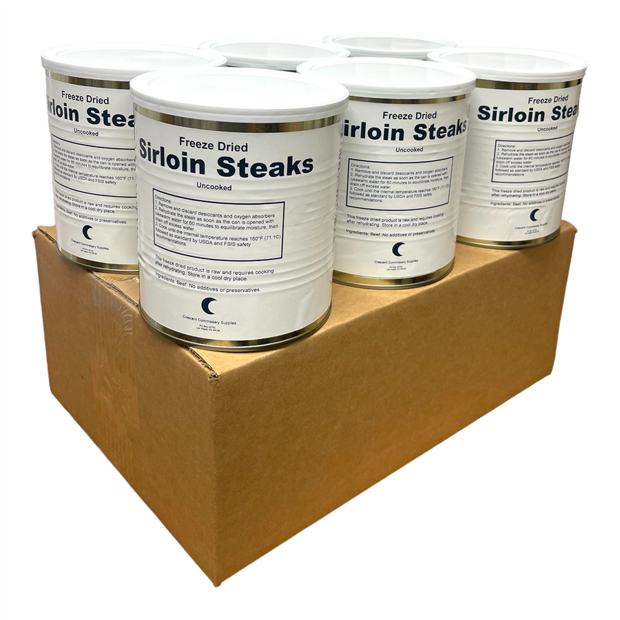 Military Surplus Freeze Dried Sirloin Steaks