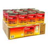 Yoder’s Canned Beef Chunks | 28 oz can | Real USA Beef | Fully Cooked | Shelf Stable Survival Food | 10+ Year Shelf Life | Ready to Eat | Ideal for Prepping, Storage & Camping