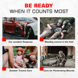 Premium IFAK Trauma Kit – Trauma Pak, Chest Seal & Tourniquet