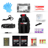 Premium Tactical IFAK Kit w Rip-Away Velcro, SOF Tourniquet & CELOX