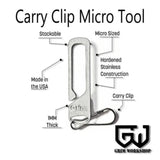 Easy Carry Micro Tool Key Clip