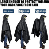 3 In 1 Outdoor Military Poncho