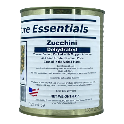 Future Essentials Dehydrated Zucchini