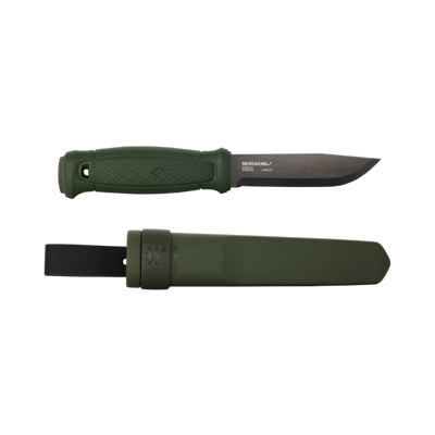 Mora Garberg Blackblade Military Green Carbon with Simple Poly Sheath #14528