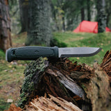 Mora Garberg Stainless Military Green with Simple Poly Sheath #14472