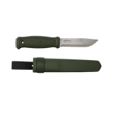 Mora Garberg Stainless Military Green with Simple Poly Sheath #14472