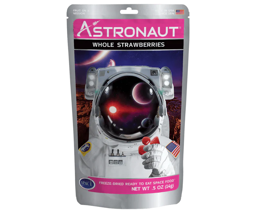 Astronaut Freeze Dried Fruit, Strawberries