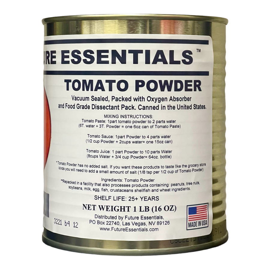 Future Essentials Long Shelf Life Tomato Powder