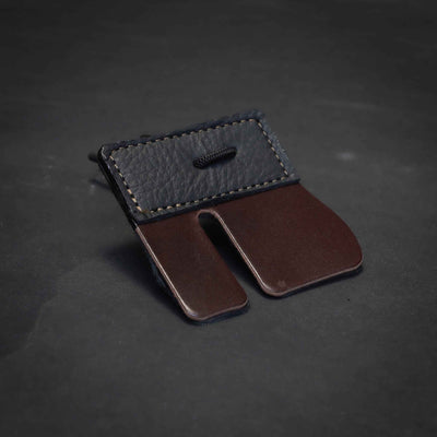 Shell Cordovan Split Finger Tab