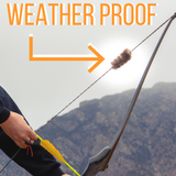 Beaver Fur Bow String Silencers