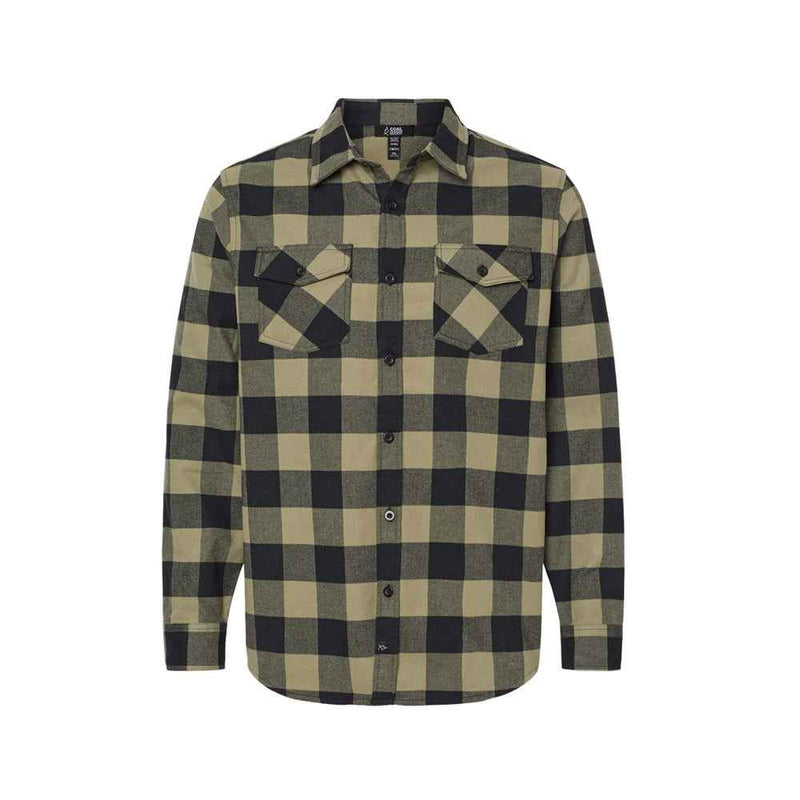 CCB Olive Flannel Shirt