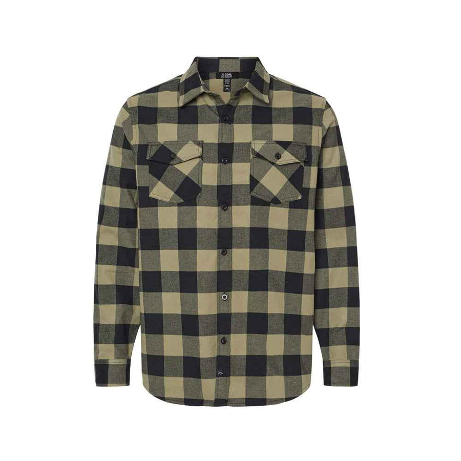 CCB Olive Flannel Shirt