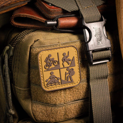 Adventure Sports Patch: Desert Tan