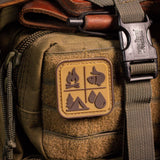 Camping / Adventure Patch: Tan
