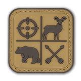 Bow Hunter Patch: Desert Tan