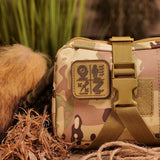 Survival Compass Patch: Desert Tan