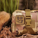 Survival Compass Patch: Desert Tan