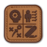 Bow Hunter Patch: Desert Tan