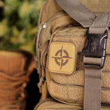 Survival Compass Patch: Desert Tan