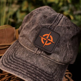 Survival Compass Patch: Orange