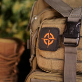 Survival Compass Patch: Desert Tan