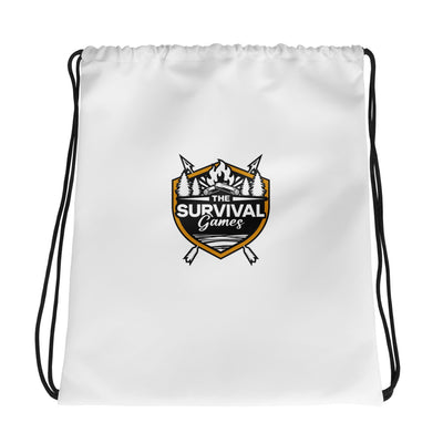 The Survival Games Drawstring Bag