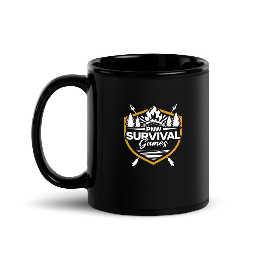 Black Glossy Mug