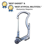 Firebiner: Fire-starting Multitool Carabiner