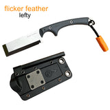 Flicker Feather Survival EDC Chisel Blade