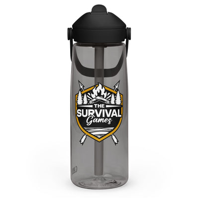 Flip Straw Water Bottle