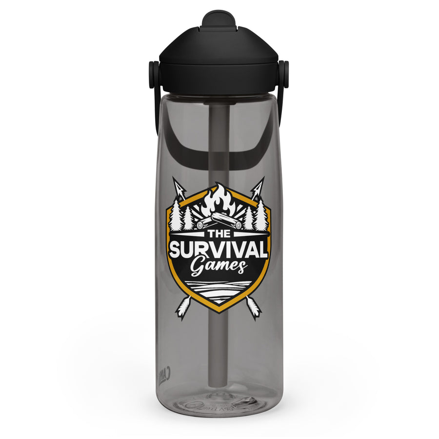 Flip Straw Water Bottle