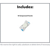 Compressed Towels - 10 pack