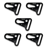 HK-Style Snap Hooks, 5-Pack
