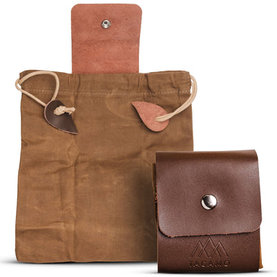 Waxed Canvas Foraging Pouch